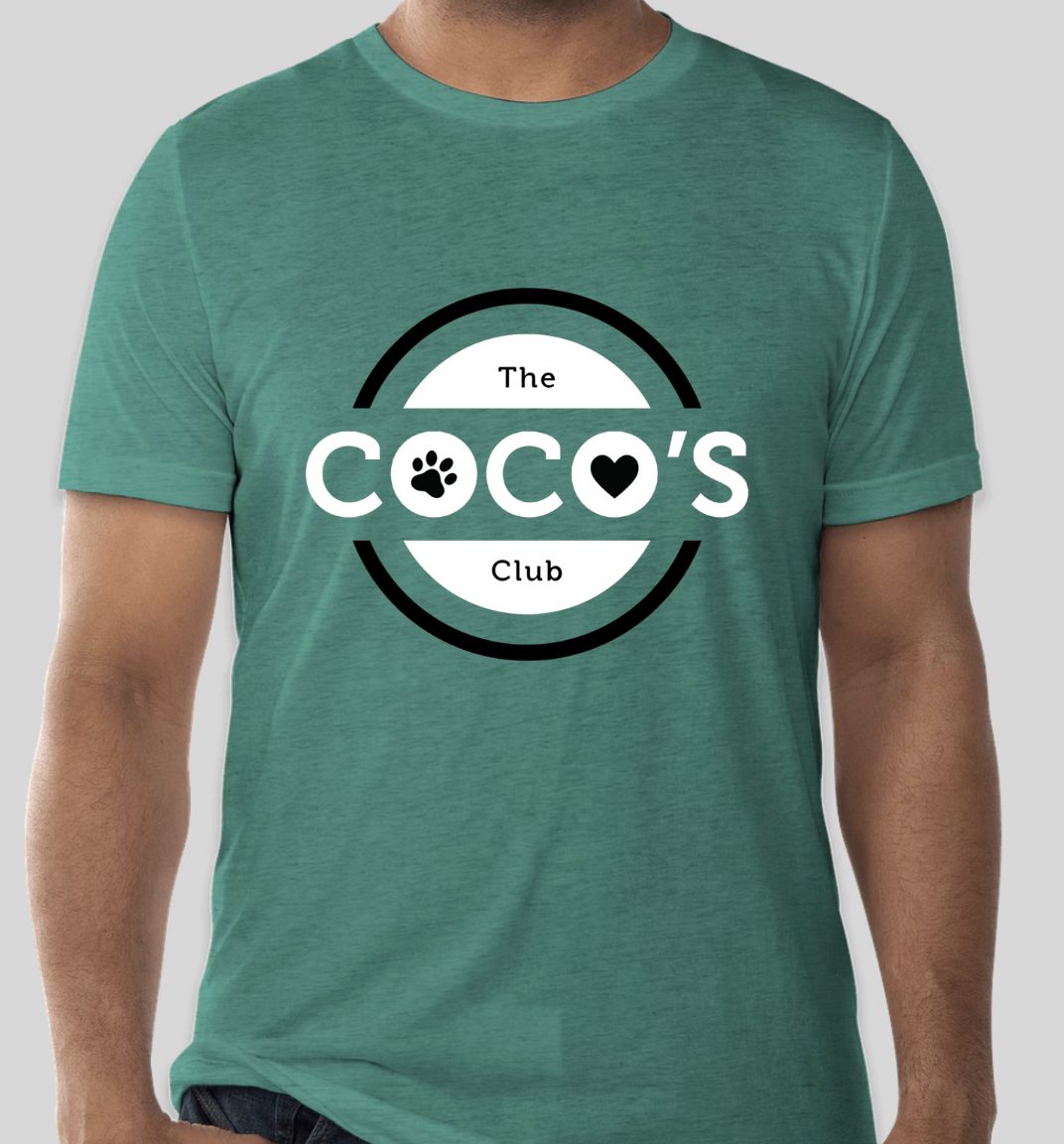 Coco's Recurring Donor T-shirt Adorable pug and cute cat lying together on pillow